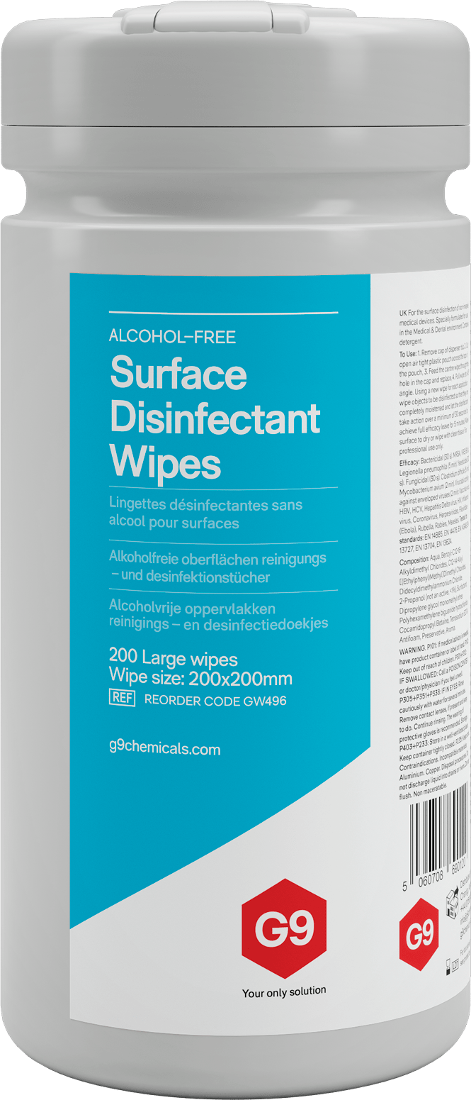 DESINFECTANT SURFACE SANS ALCOOL - Dentirect